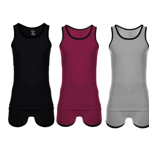 طقم Cottonil مكون من3 قطعة Everyday – ألوان متعددة مقاس L