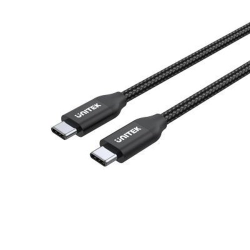 كابل يونيتيك 2M USB2.0 Type-C إلى Type-C بقدرة 100W - C14059BK
